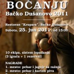 Plakat - Bocanje 2011