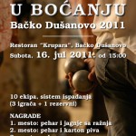 Plakat - Bocanje 2011 (16-07-2011)